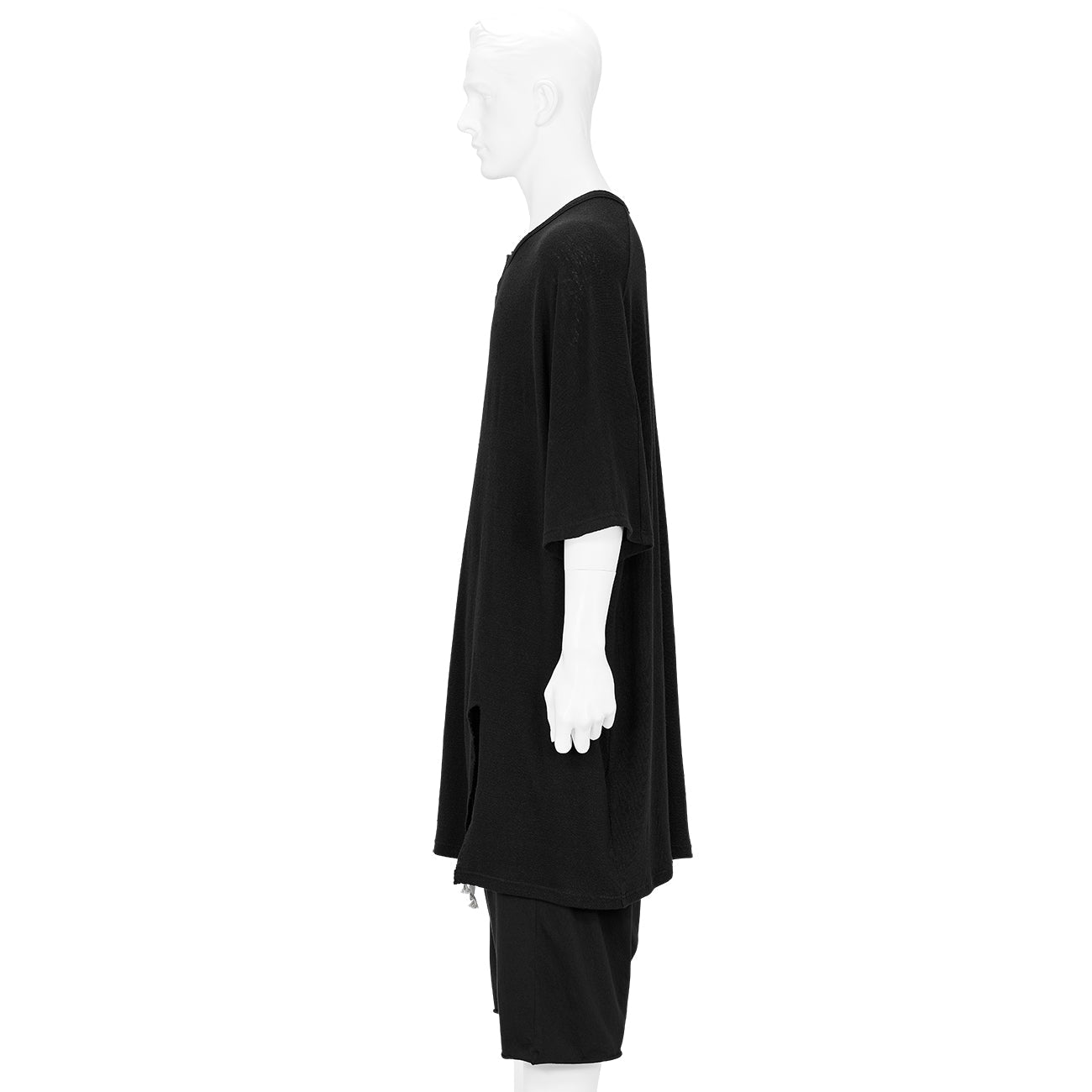 BIG SLIT TEE BLACK