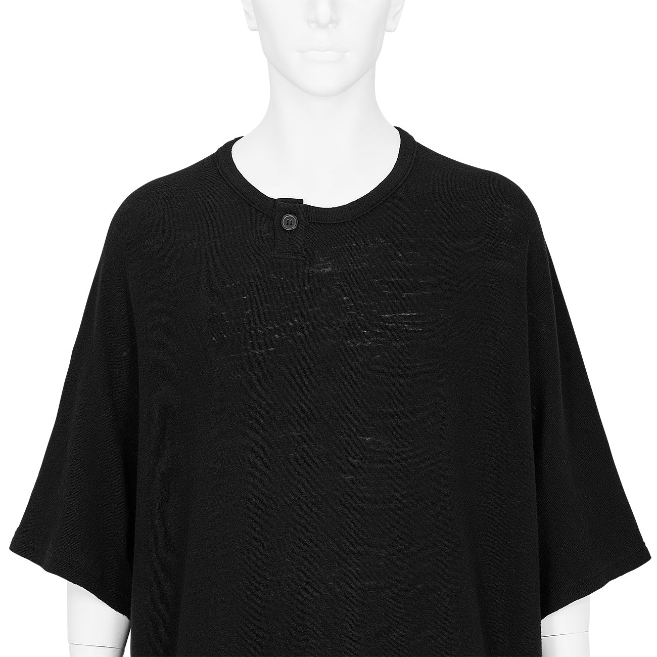 BIG SLIT TEE BLACK