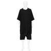BIG SLIT TEE BLACK