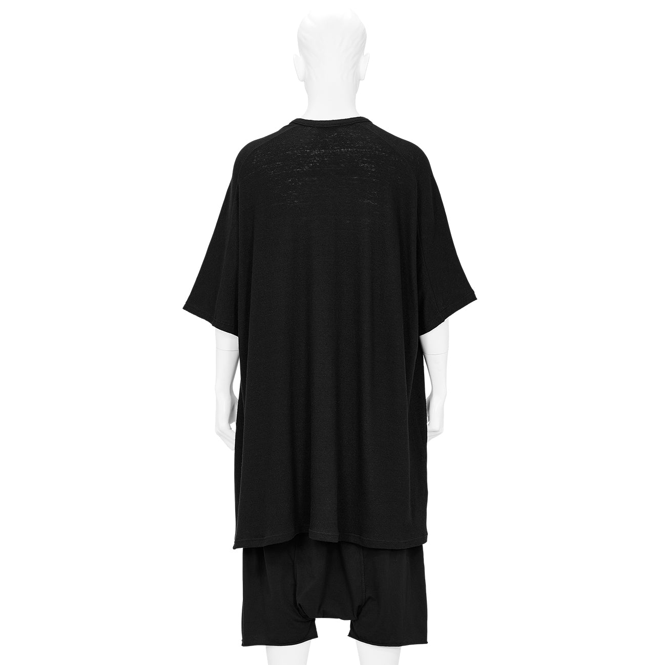 BIG SLIT TEE BLACK