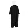 BIG TEE WITH BUTTON BLACK