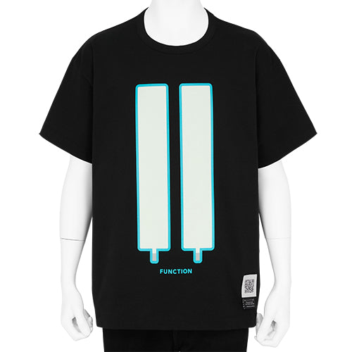 PHOSPHORESCENCE T-SHIRT BLACK×GREEN
