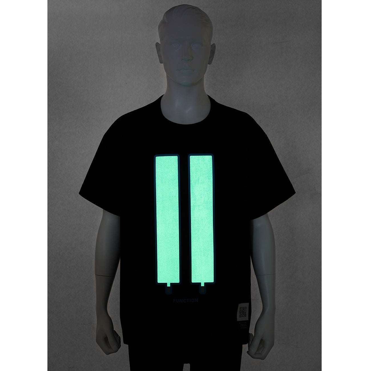 PHOSPHORESCENCE T-SHIRT BLACK×GREEN