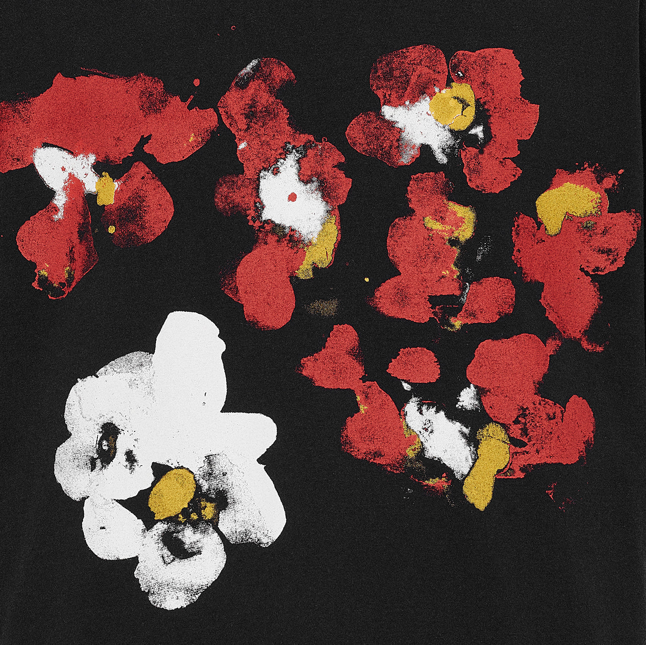 SOFU TESHIGAHARA PRINT TEE BLACK