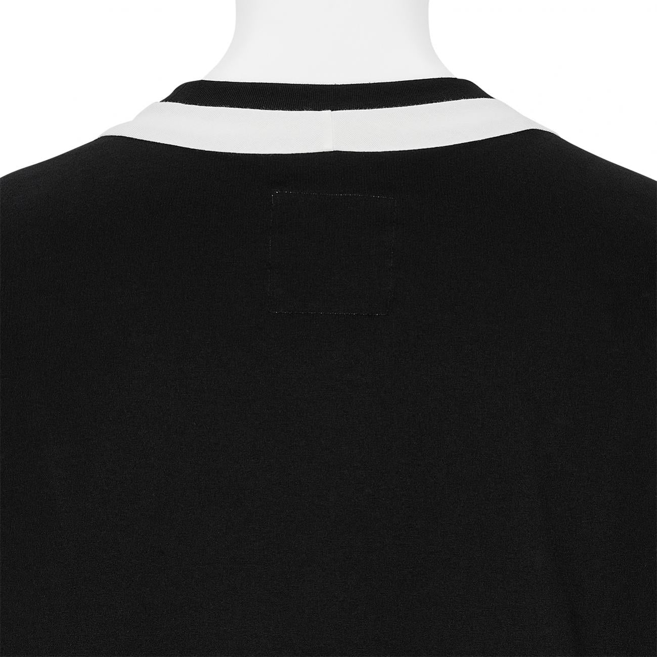 KINETIC TEE WHITE×BLACK