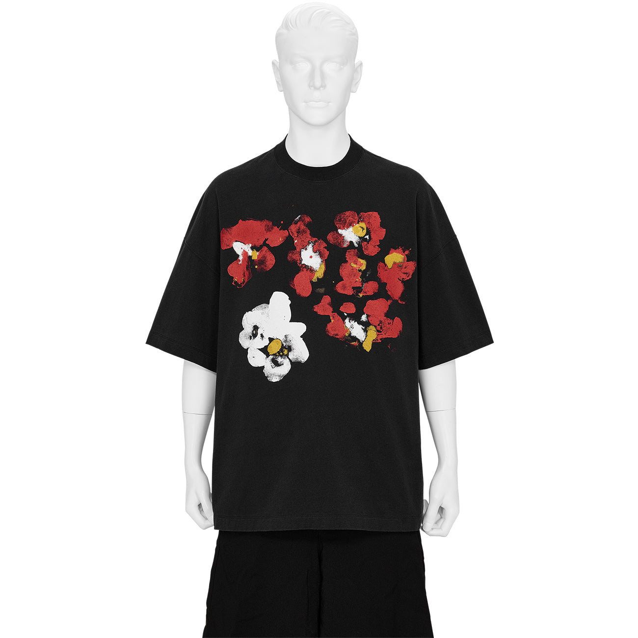 SOFU TESHIGAHARA PRINT TEE BLACK