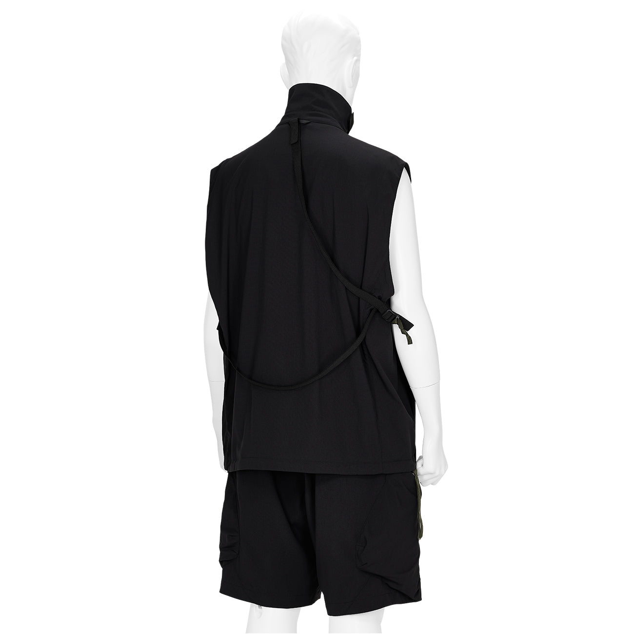 V68-M NYLON STRETCH RIDER VEST BLACK