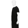 30/-CORMA DRAPE HALF SLEEVE T-SHIRT BLACK