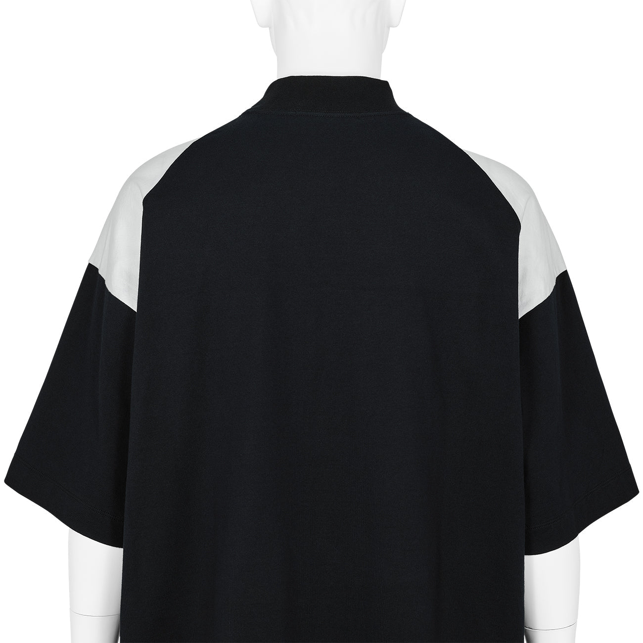 Eikoh Hosoe PRINT HI NECK T-SHIRT BLACK
