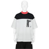 23SS Eikoh Hosoe PRINT HI NECK T-SHIRT WHITE
