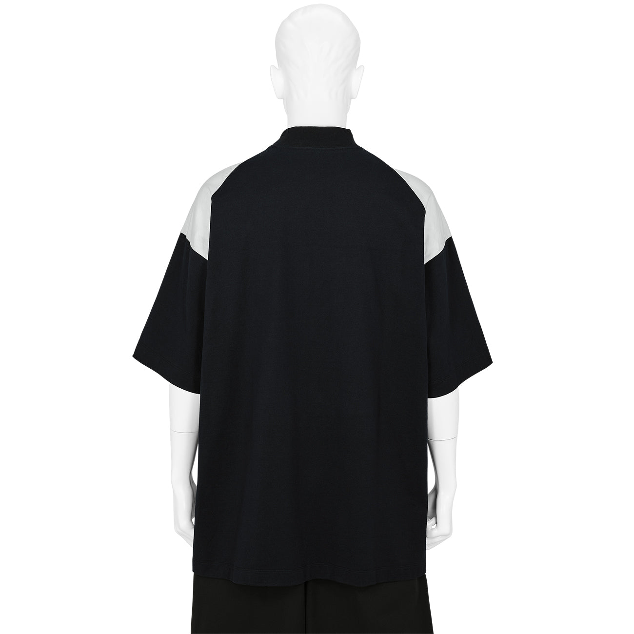 Eikoh Hosoe PRINT HI NECK T-SHIRT BLACK