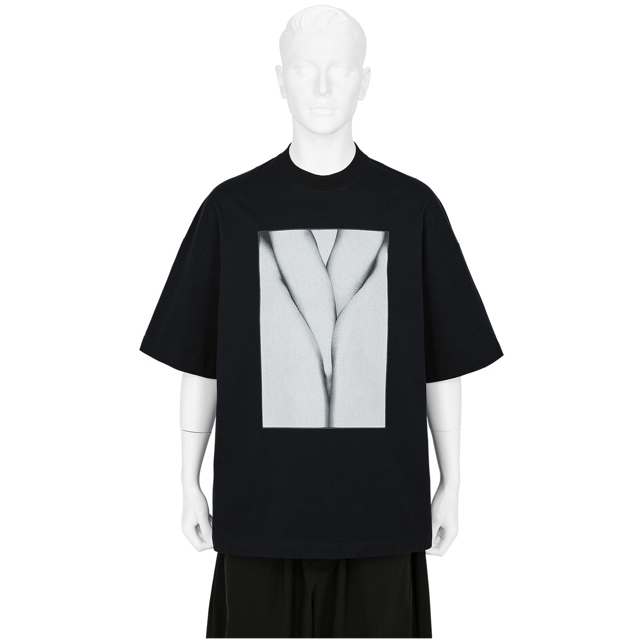 23SS Eikoh Hosoe PRINT T-SHIRT BLACK