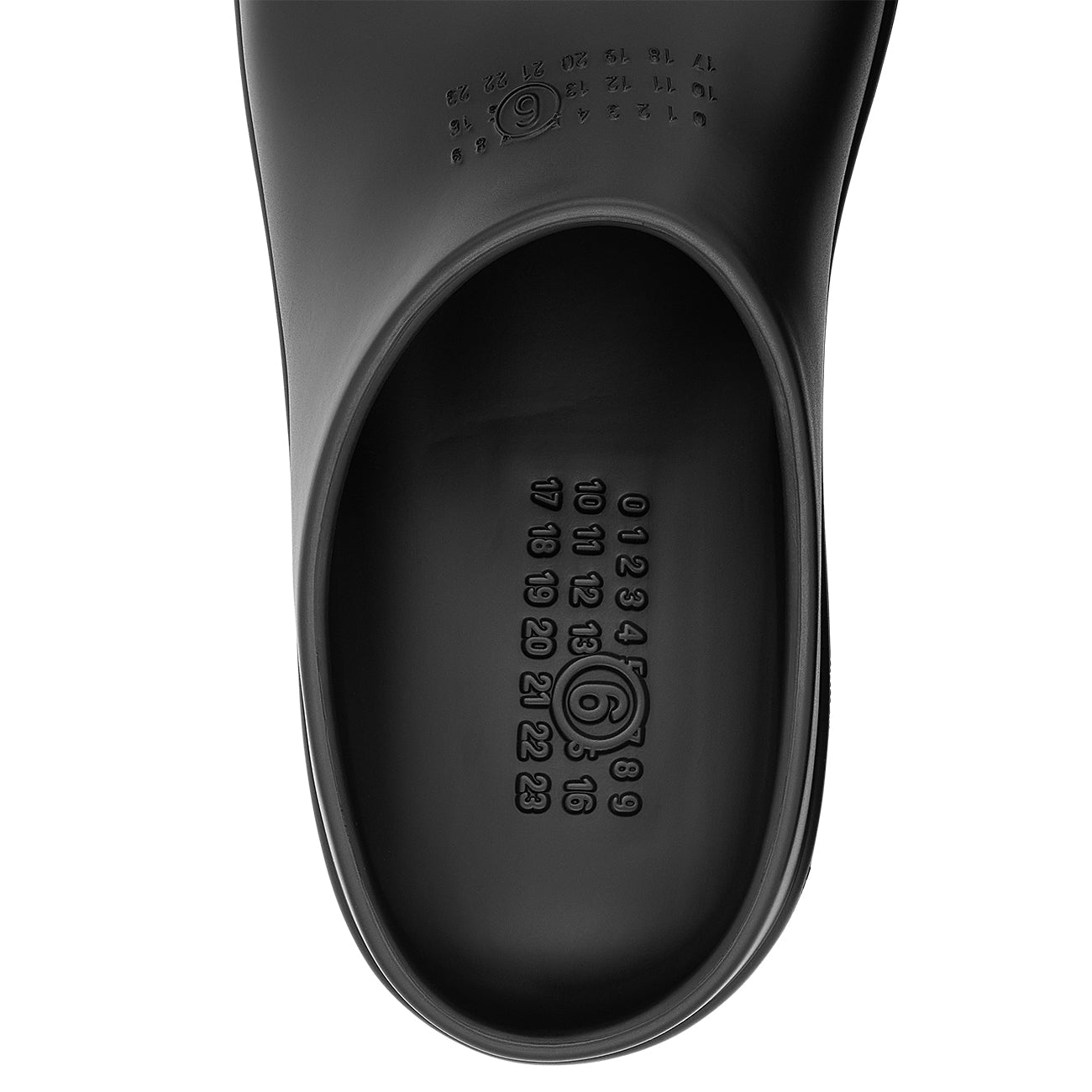 RUBBER SLIP ON BLACK