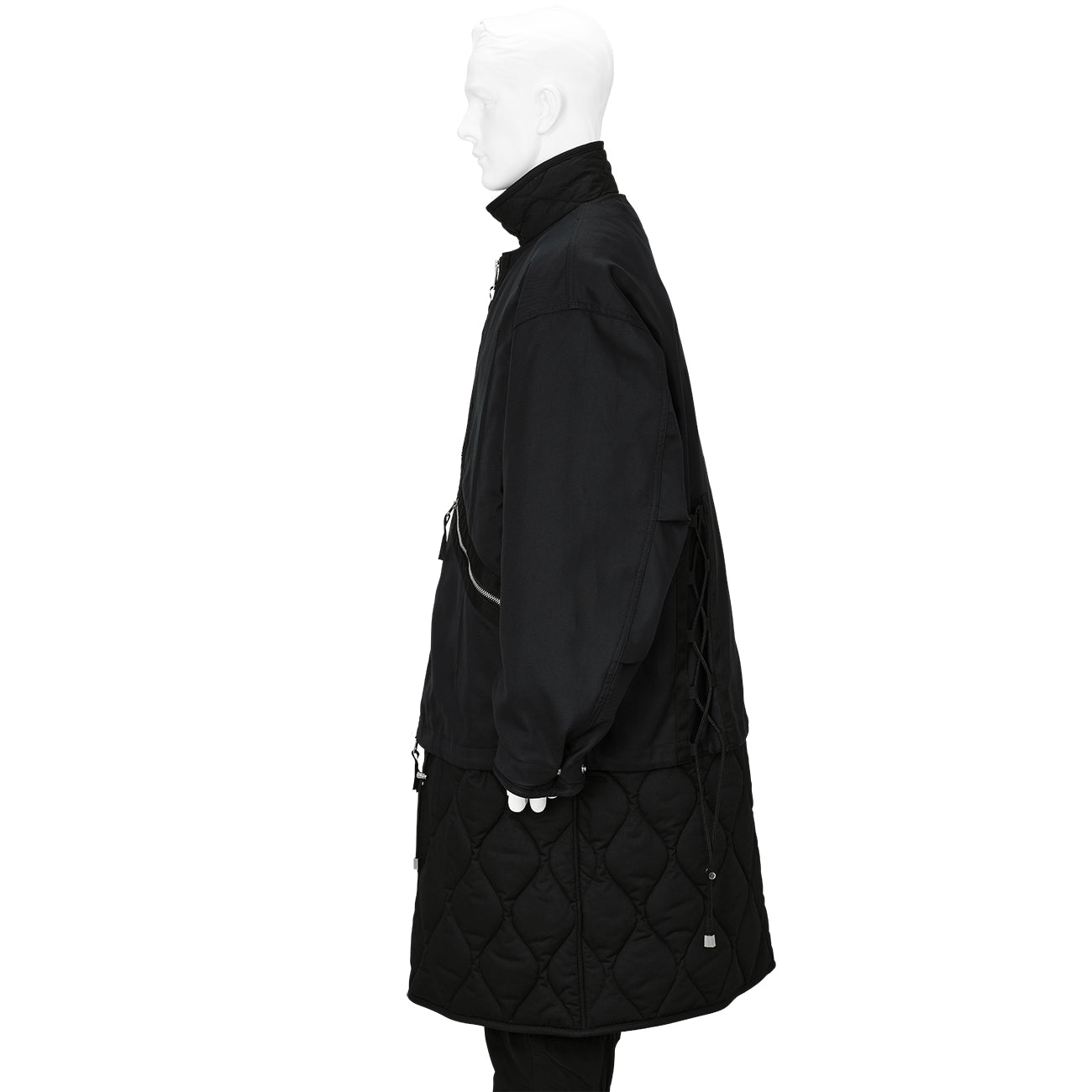 Eikoh Hosoe PRINT LAYER COAT BLACK