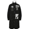 Eikoh Hosoe PRINT LAYER COAT BLACK
