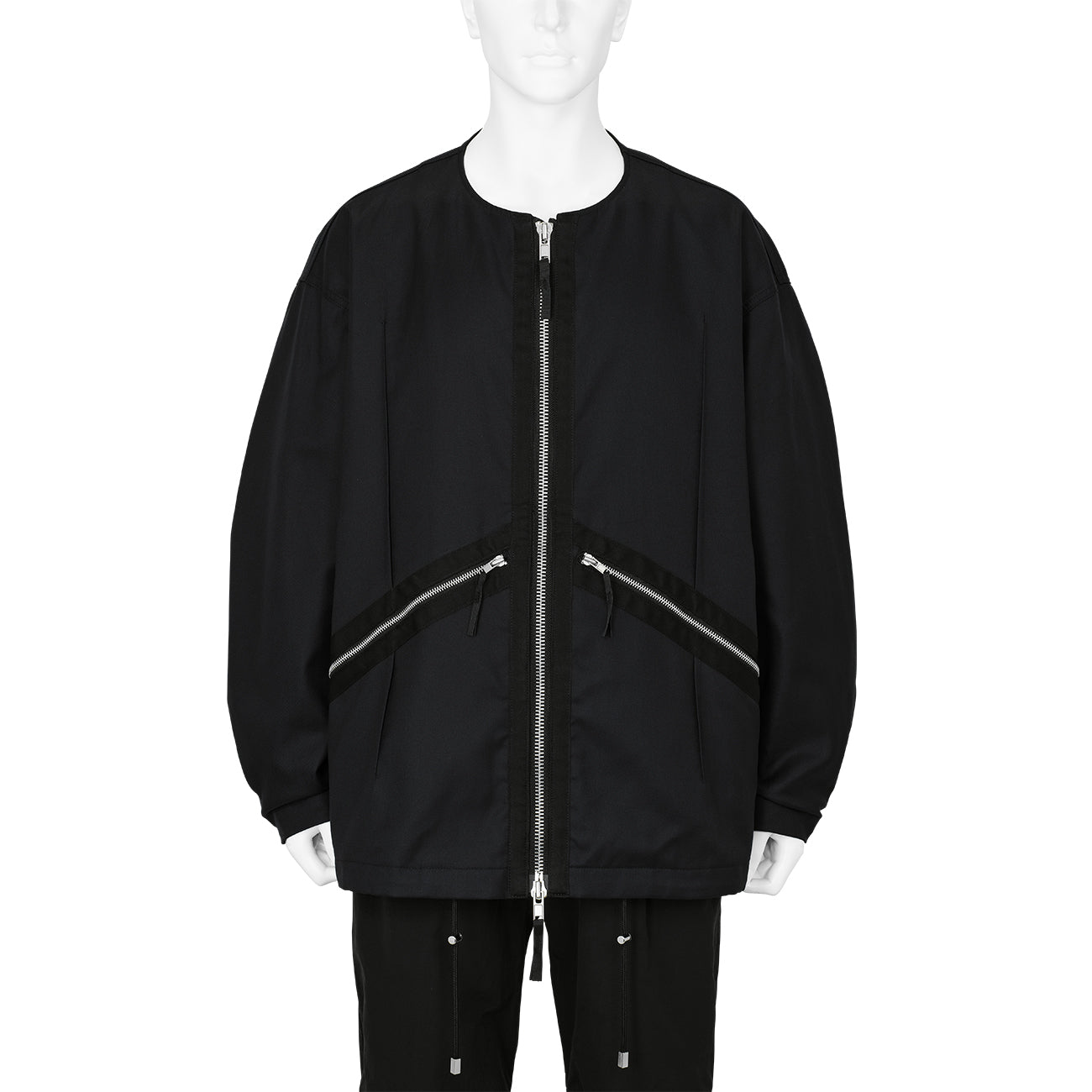 Eikoh Hosoe PRINT LAYER COAT BLACK