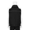 ZIP VEST BLACK