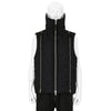 ZIP VEST BLACK