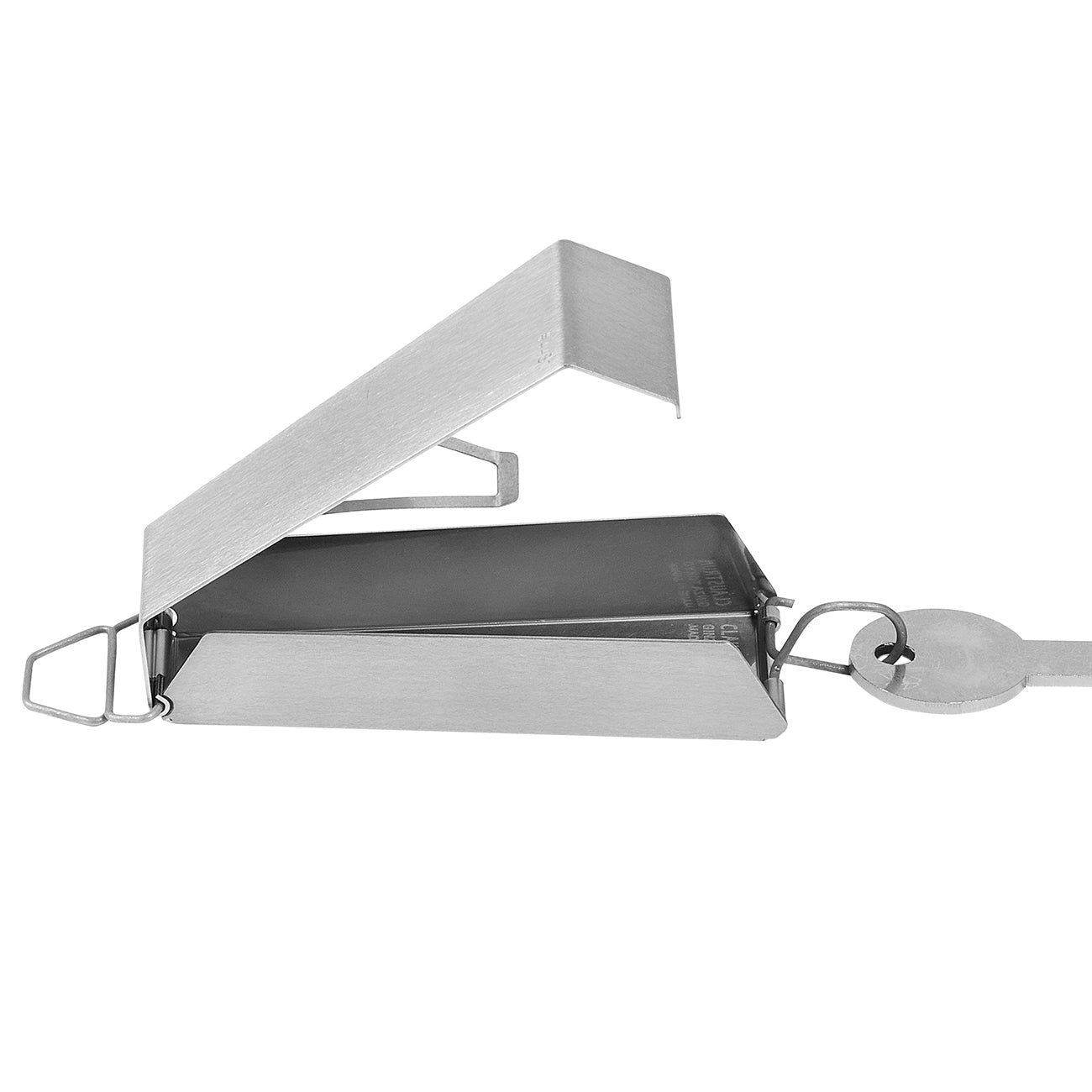 SWING KEY CASE ( STRAIGHT VIBRATION FINISH ) SILVER