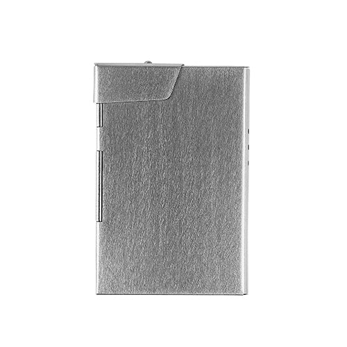 CARD/CIGARETTE CASE ( STRAIGHT VIBRATION FINISH ) SILVER