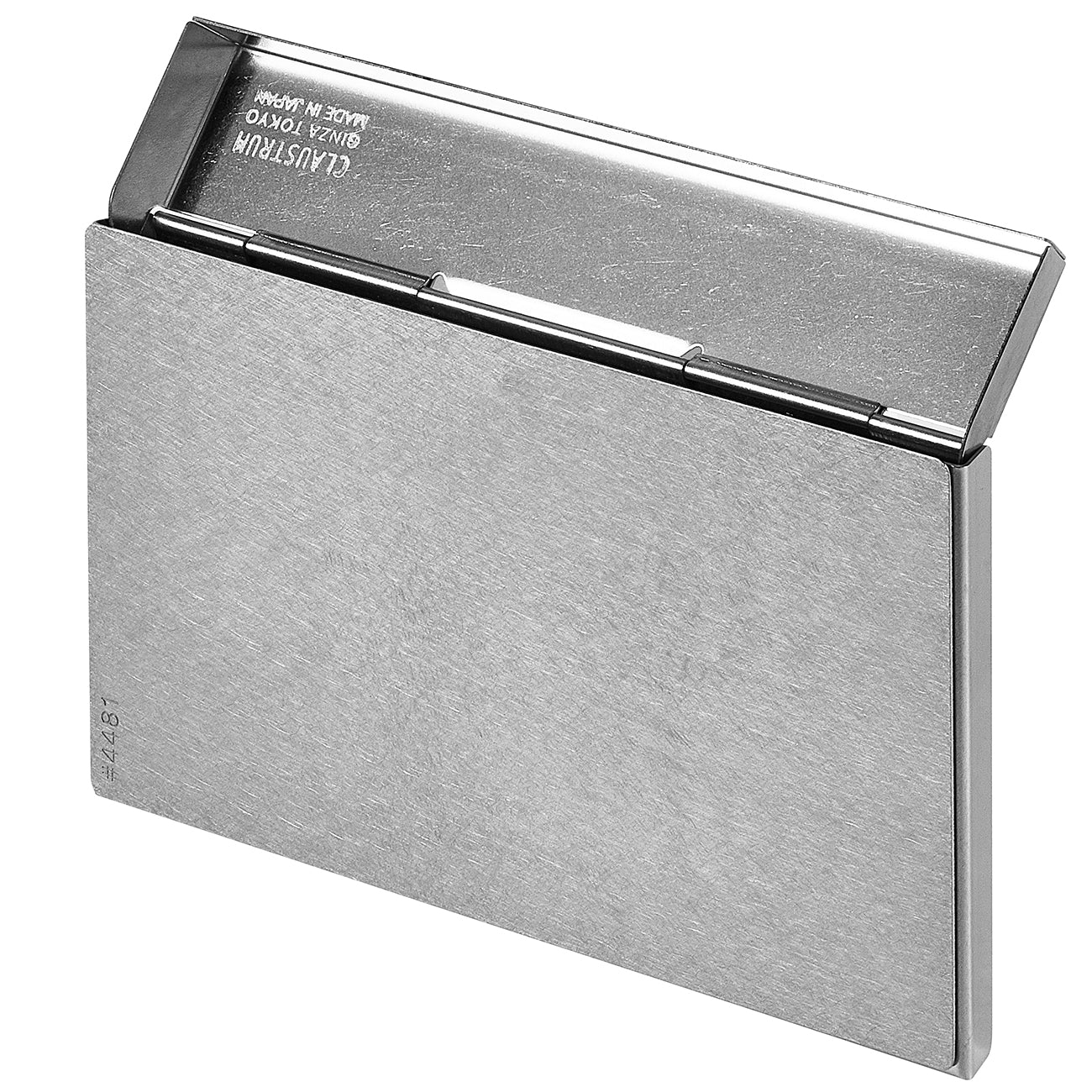 SV CARD CASE ( STRAIGHT VIBRATION FINISH ) SILVER