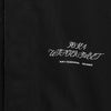 SOFU TESHIGAHARA PRINT CUT OFF BIG SHIRT BLACK