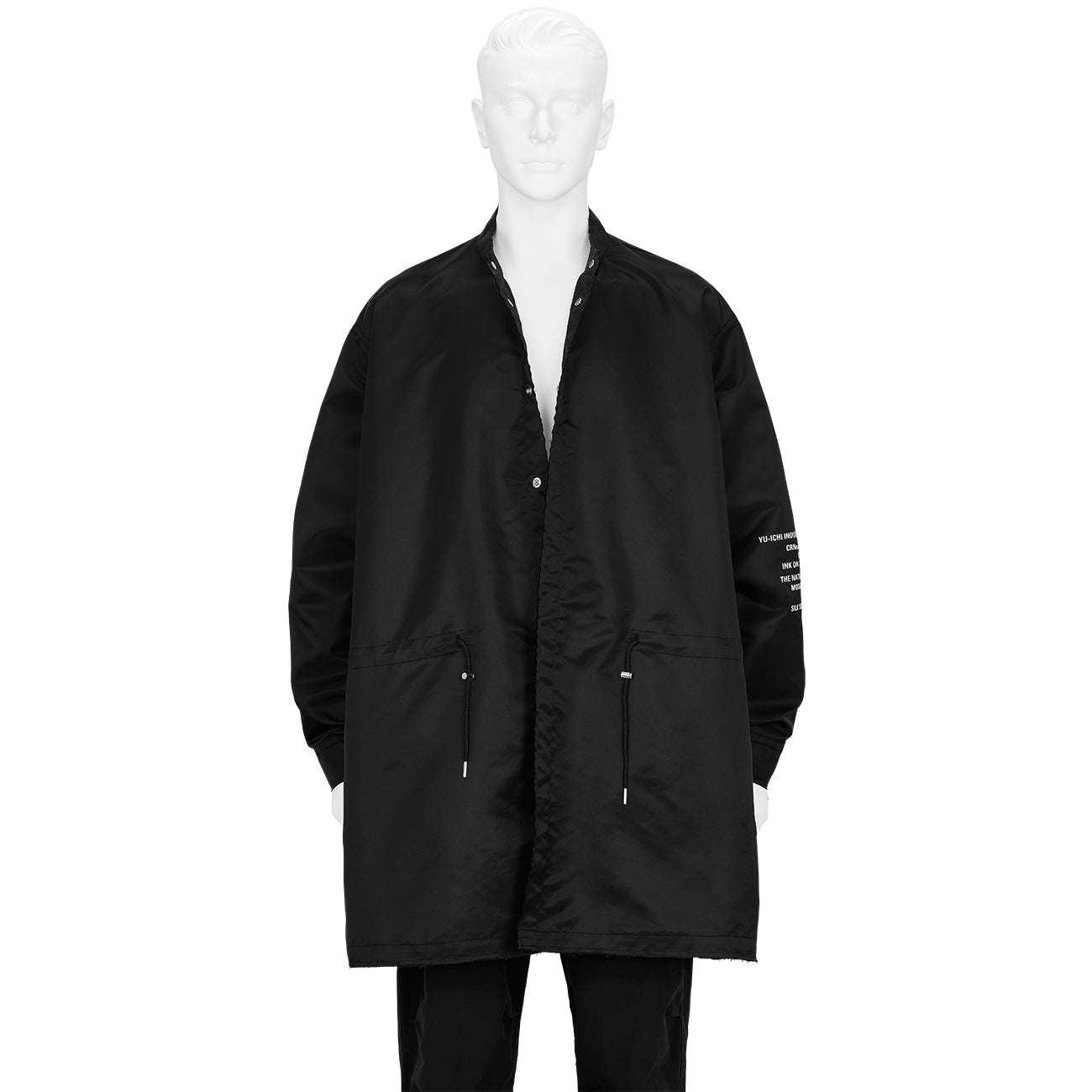 YUICHI INOUE MODS SHIRT BLACK