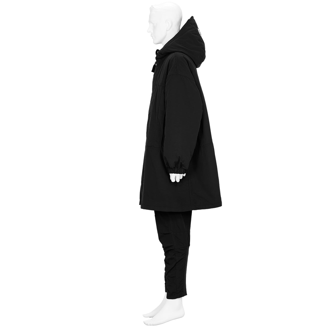 YUICHI INOUE LAYER COAT BLACK