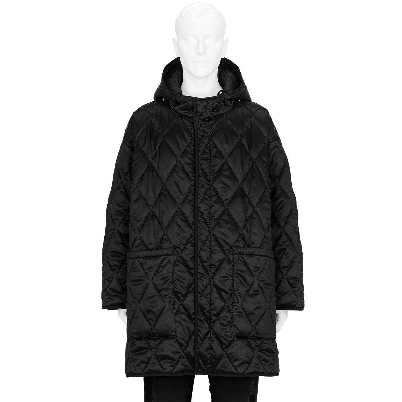YUICHI INOUE LAYER COAT BLACK