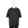 SOFU TESHIGAHARA PRINT BLEACH TEE BLACK