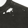 SOFU TESHIGAHARA PRINT BLEACH TEE BLACK