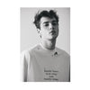 SOFU TESHIGAHARA PRINT BLEACH TEE BLACK