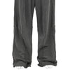 YUICHI INOUE CUT OF SWEAT PANTS BLACK