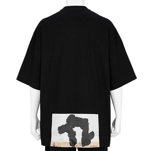 YUICHI INOUE HANA TEE SHIRT BLACK