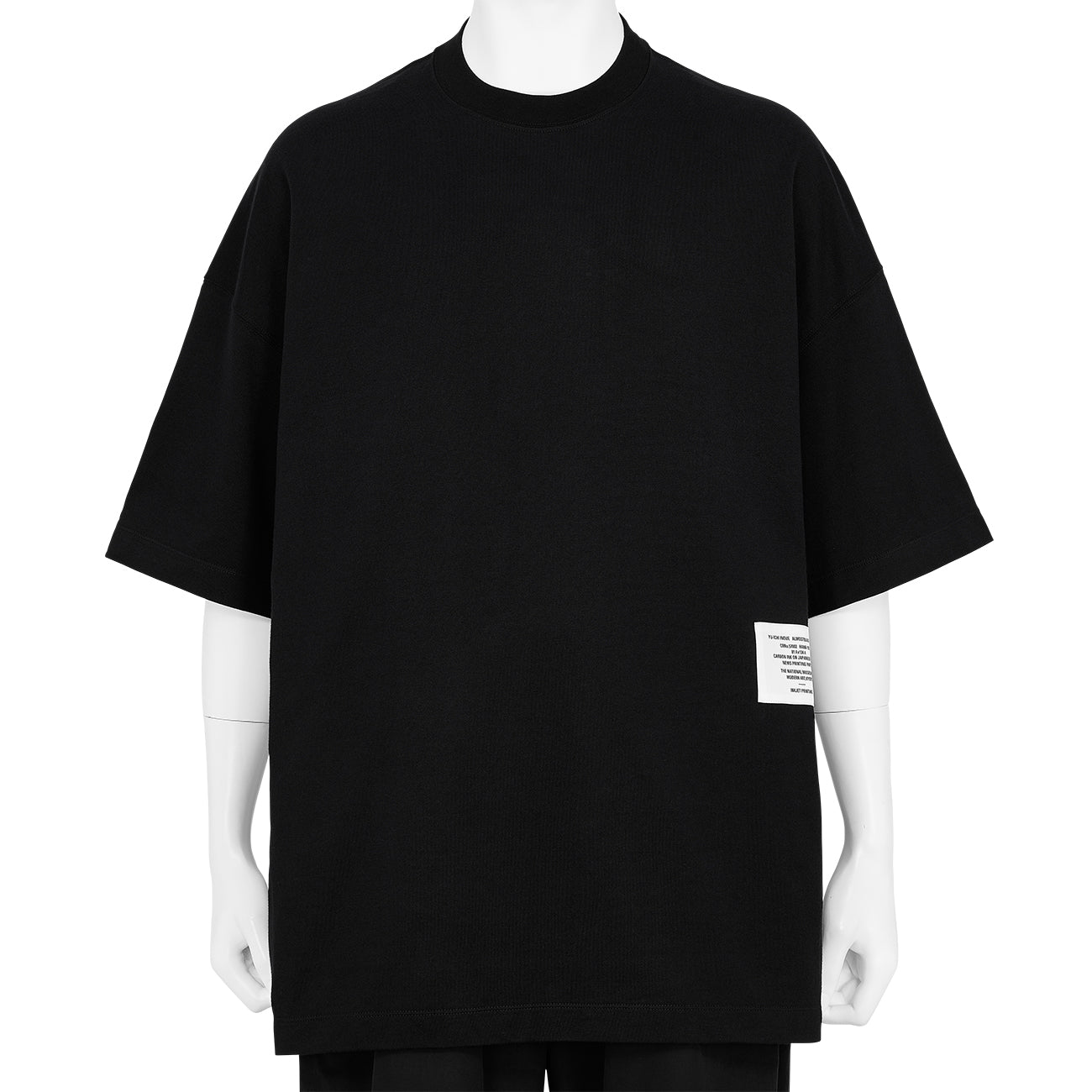 YUICHI INOUE HANA TEE SHIRT BLACK