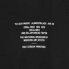 YUICHI INOUE HIN TEE SHIRT BLACK