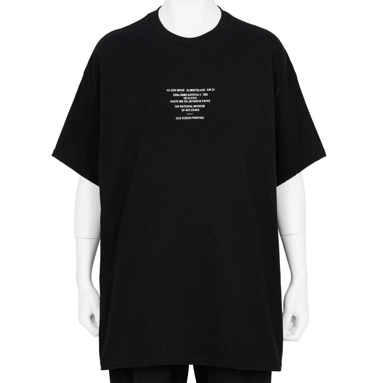 YUICHI INOUE GUTETSU C TEE SHIRT BLACK