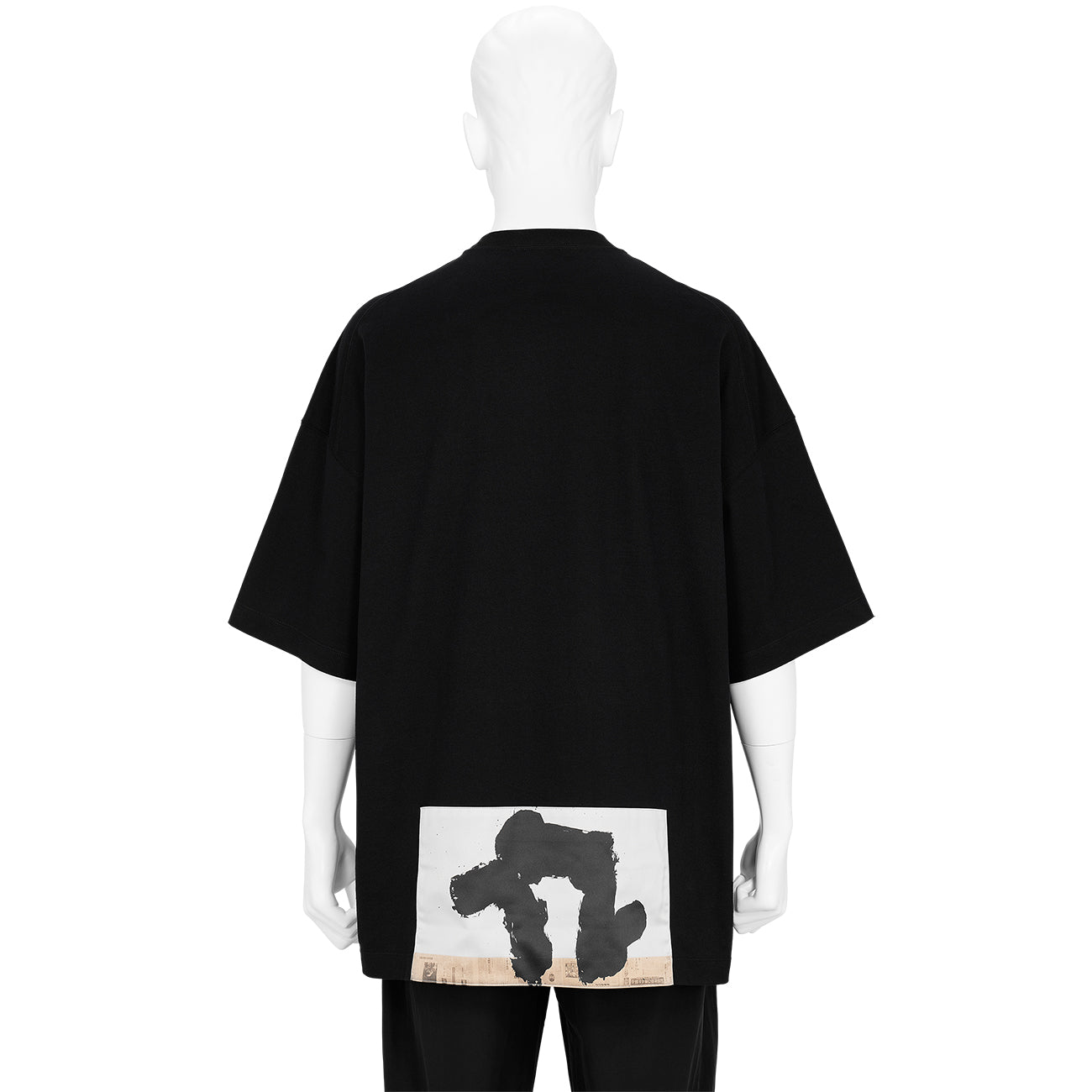 YUICHI INOUE HANA TEE SHIRT BLACK