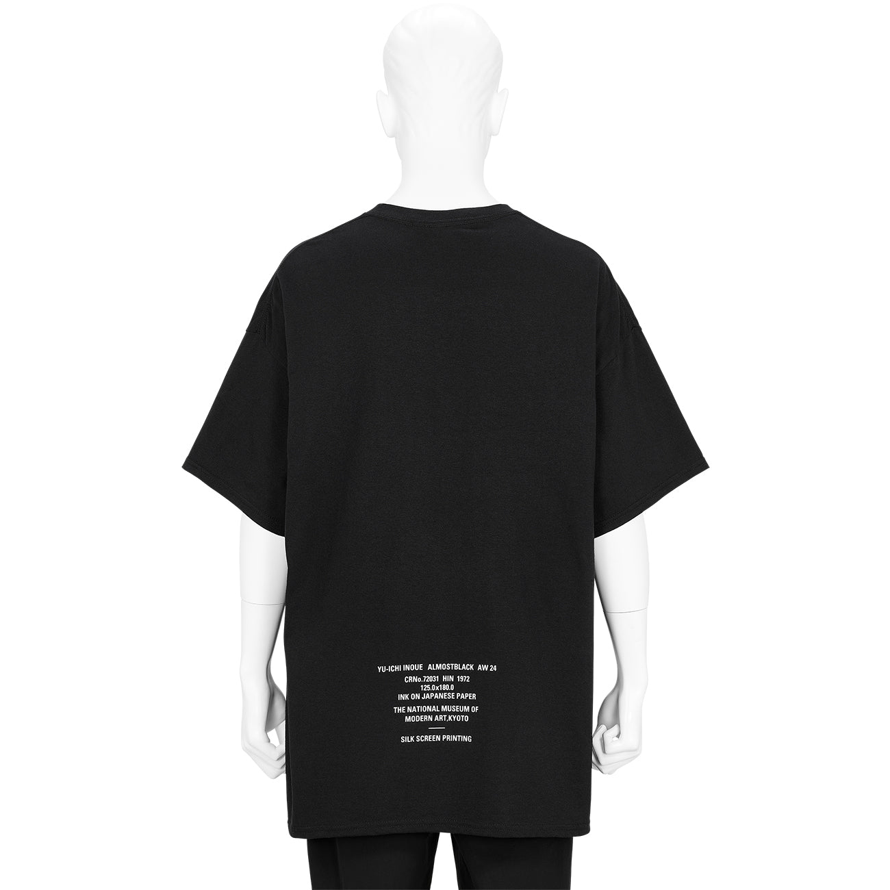 YUICHI INOUE HIN TEE SHIRT BLACK
