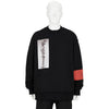 SOFU TESHIGAHARA PRINT SWEAT BLACK