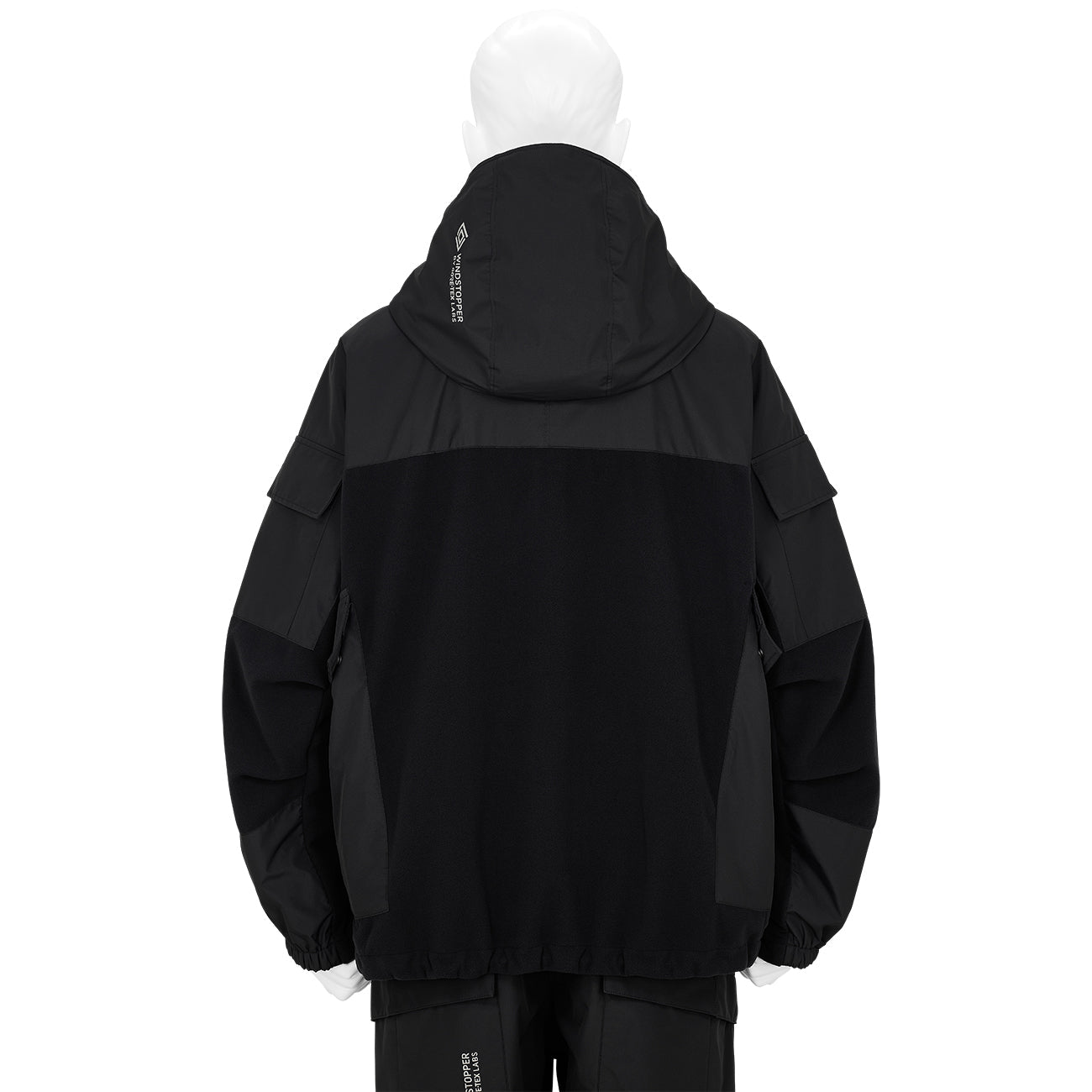 WINDSTOPPER BY GORE-TEX LABS 2L POLARTEC JACKET BLACK