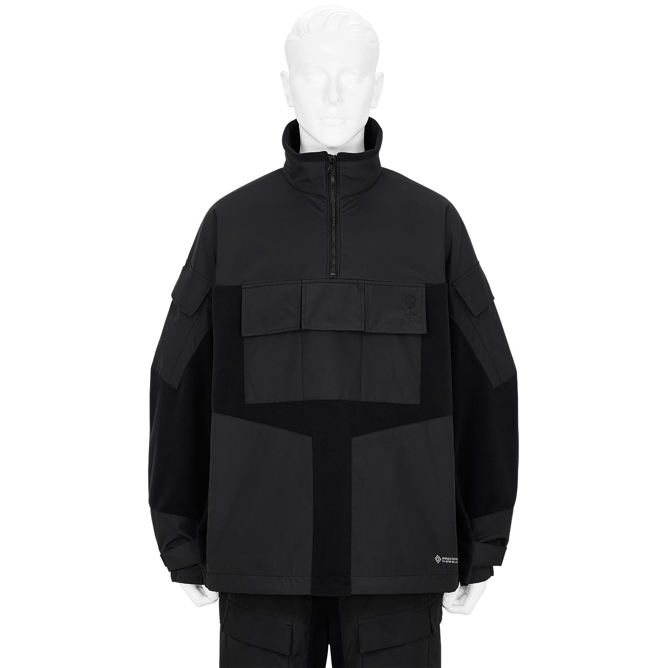 WINDSTOPPER BY GORE-TEX LABS 2L POLARTEC OUTER BLACK