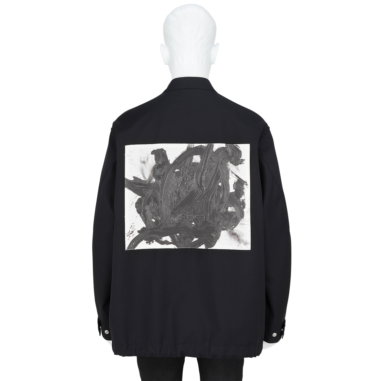 MILITARY BLOUSON BLACK - ALMOSTBLACK(オールモストブラック