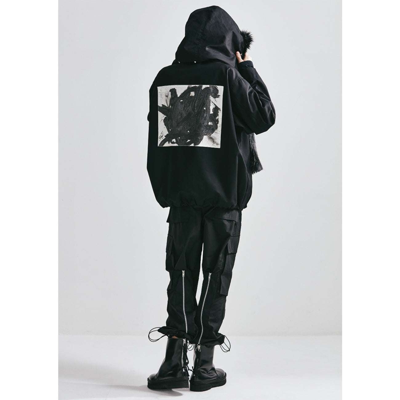 MILITARY BLOUSON BLACK