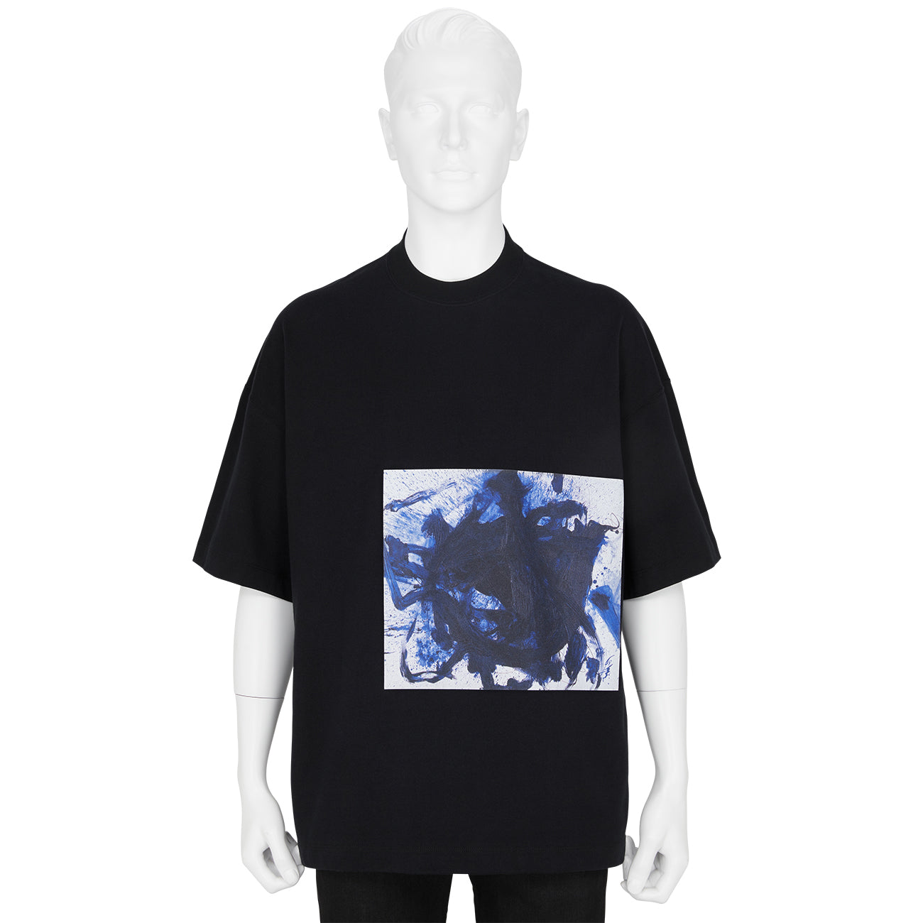 T-SHIRT with PRINT BLACK