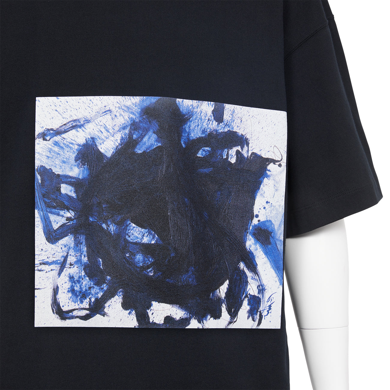 T-SHIRT with PRINT BLACK