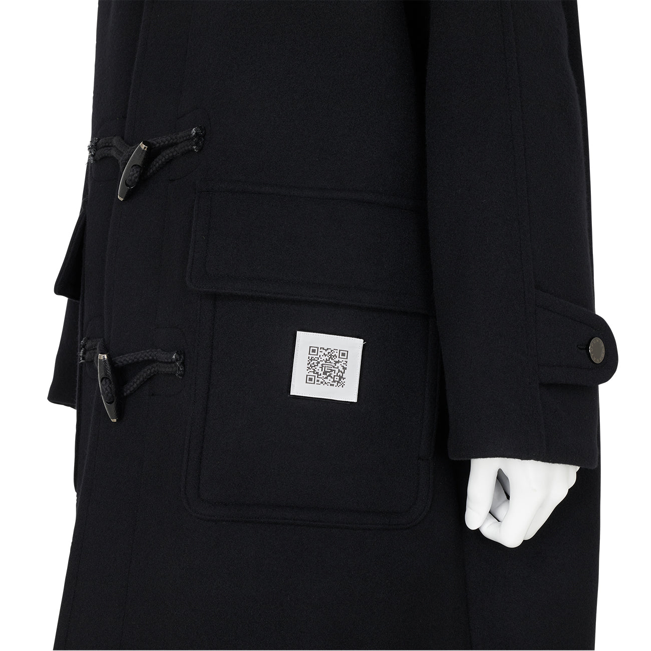 DUFFLE COAT BLACK
