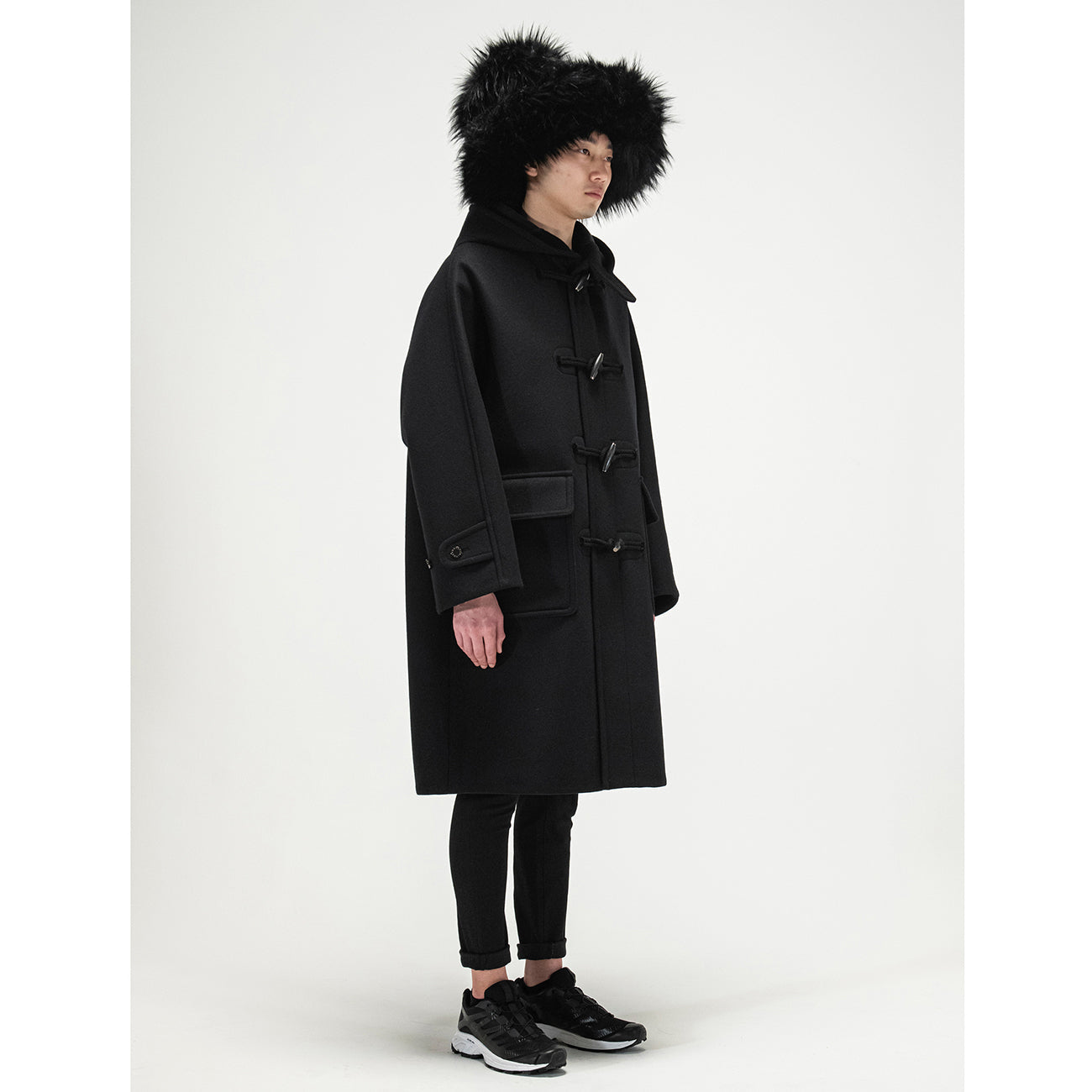 DUFFLE COAT BLACK