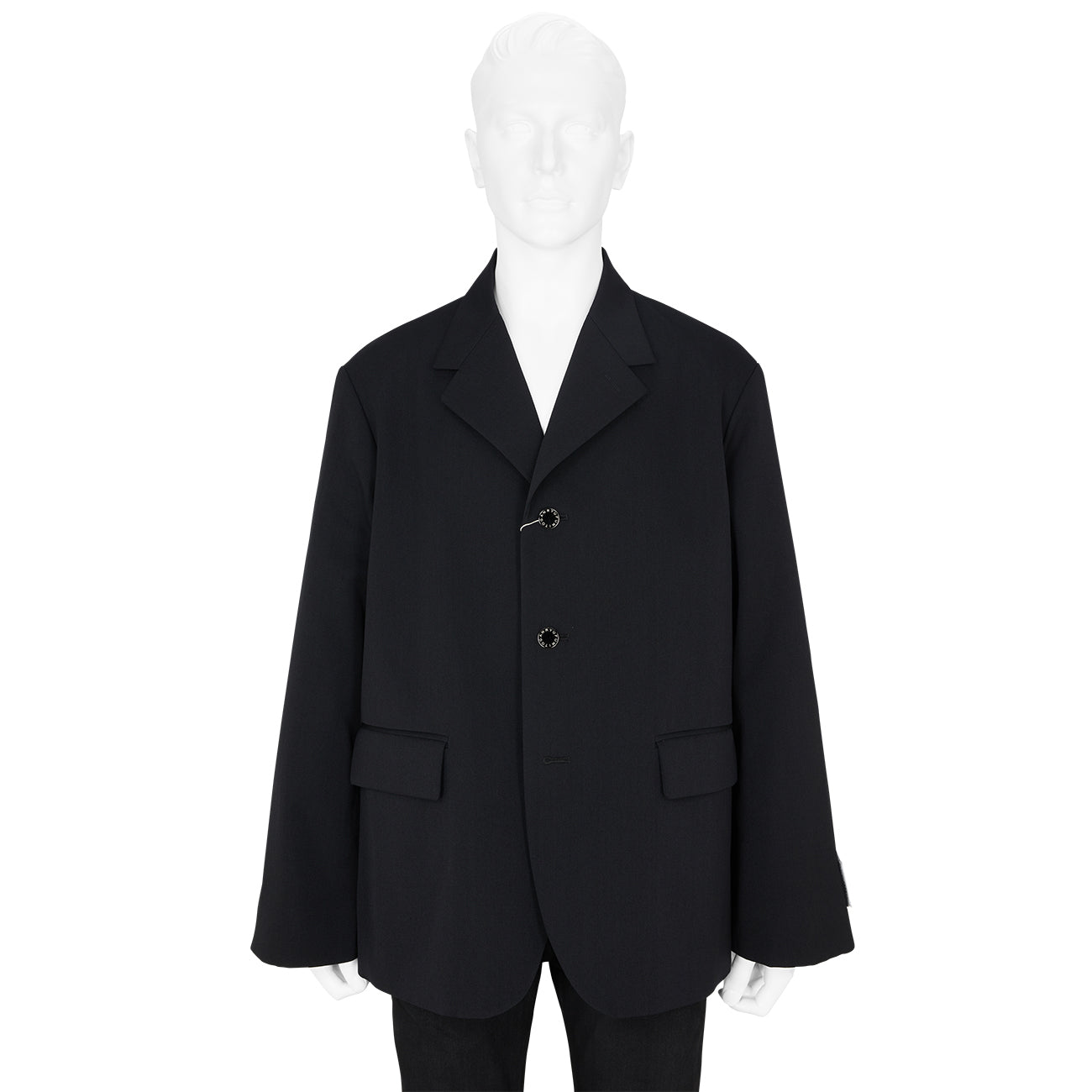 21AW FLATTENED JACKET BLACK