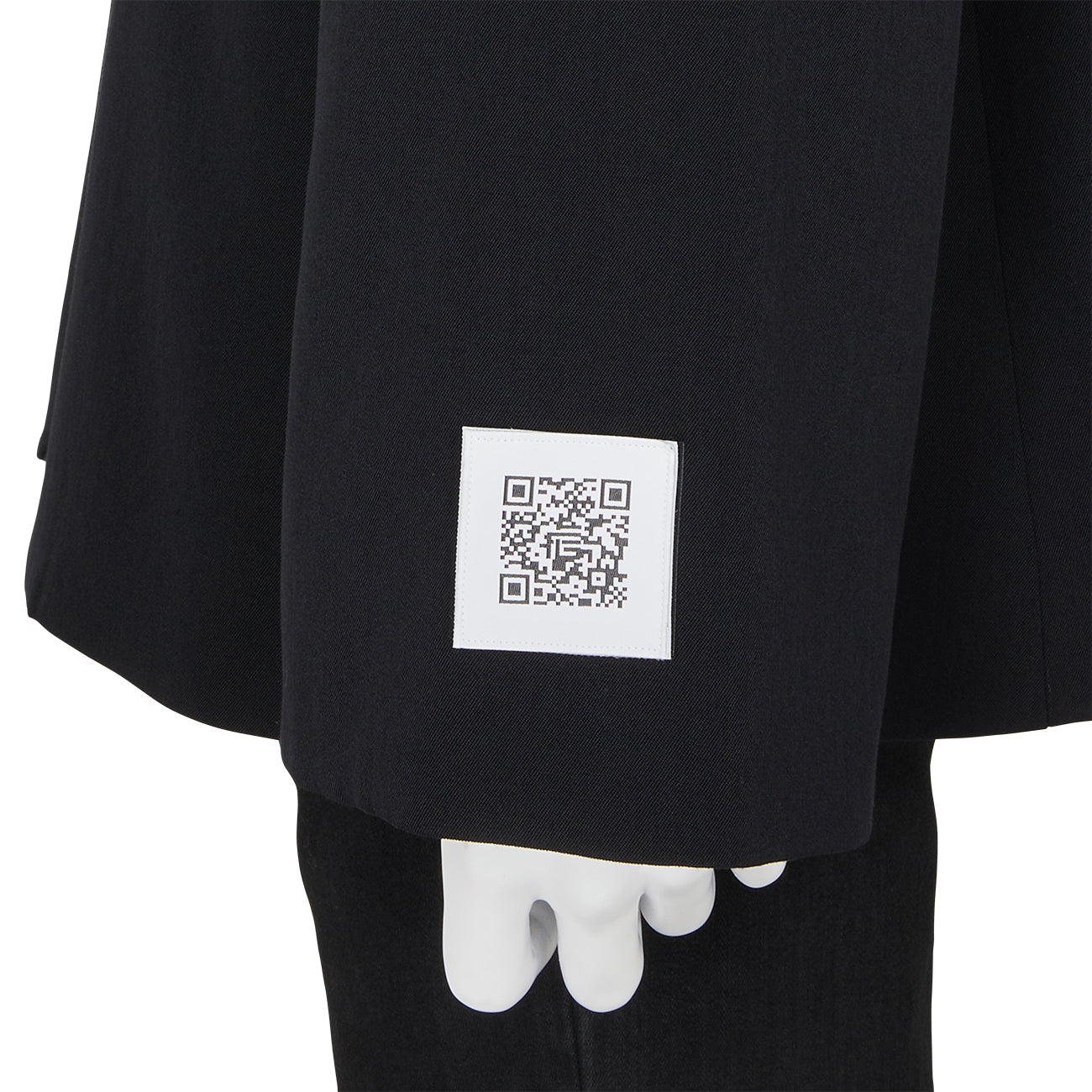 FLATTENED JACKET BLACK